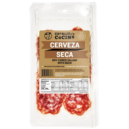 Cerveza Seca Dry Cured Beer Salami