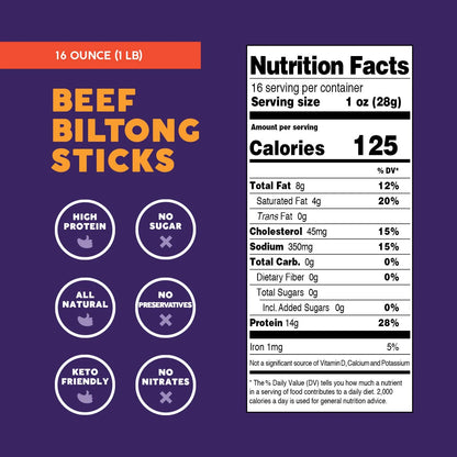 Biltong Stick Minis Chili