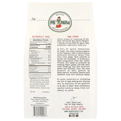 Jalapeno Agave Tortilla Chips