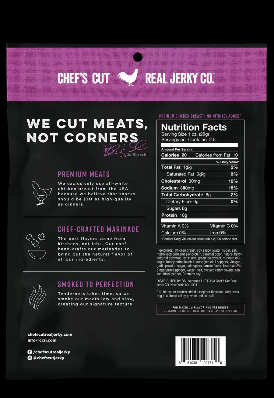 Smoked Chicken Korean BBQ Jerky