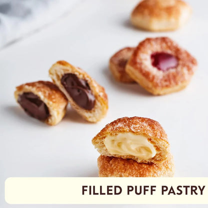 Chocolate Puff Pastry Cookies