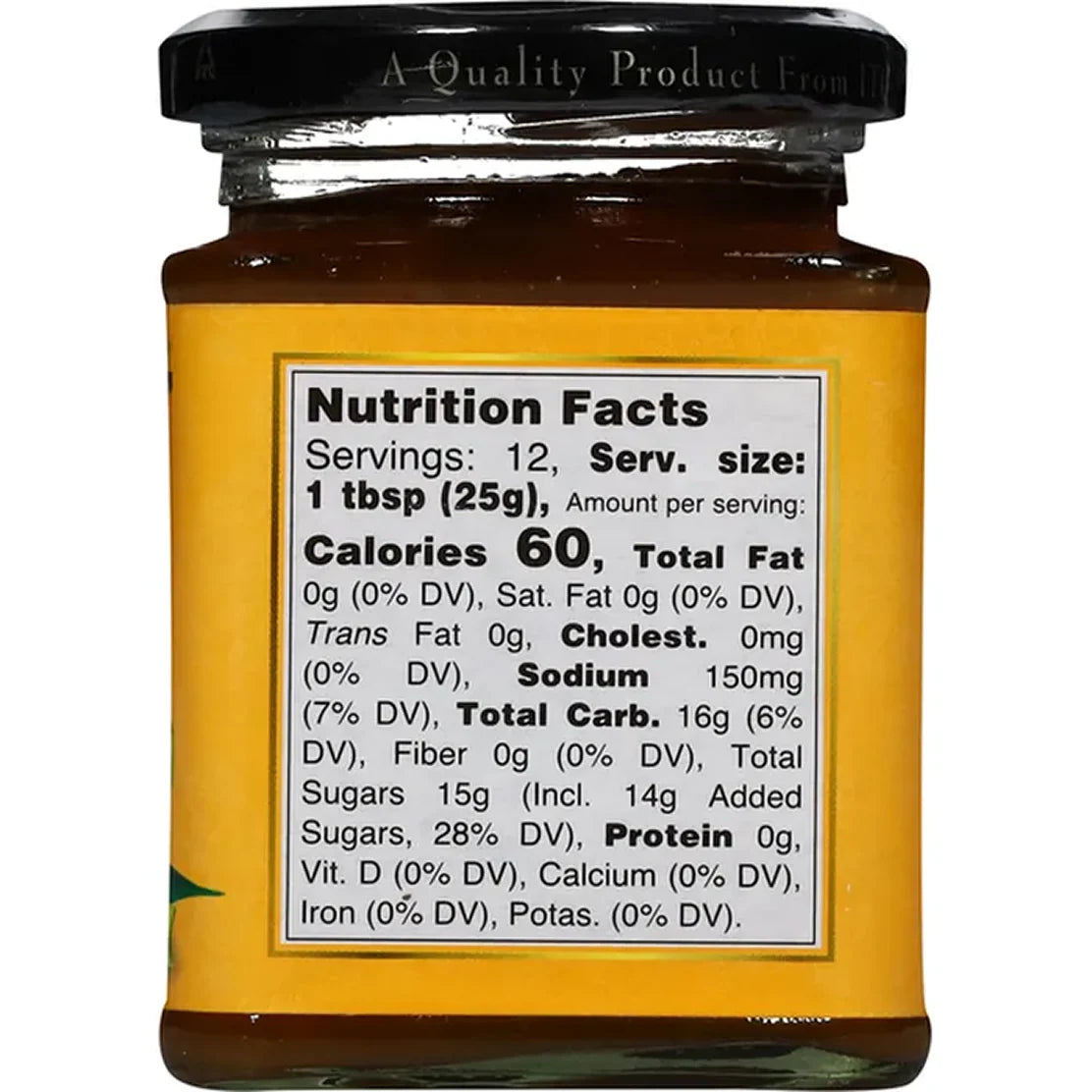 Sweet Sliced Mango Chutney - Mild