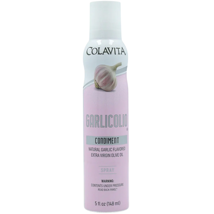 Garlic Flavored Extra Virgin Olive Oil Spray