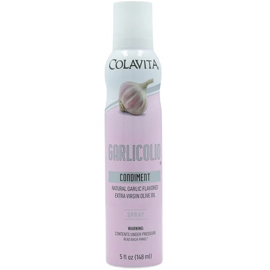 Garlic Flavored Extra Virgin Olive Oil Spray