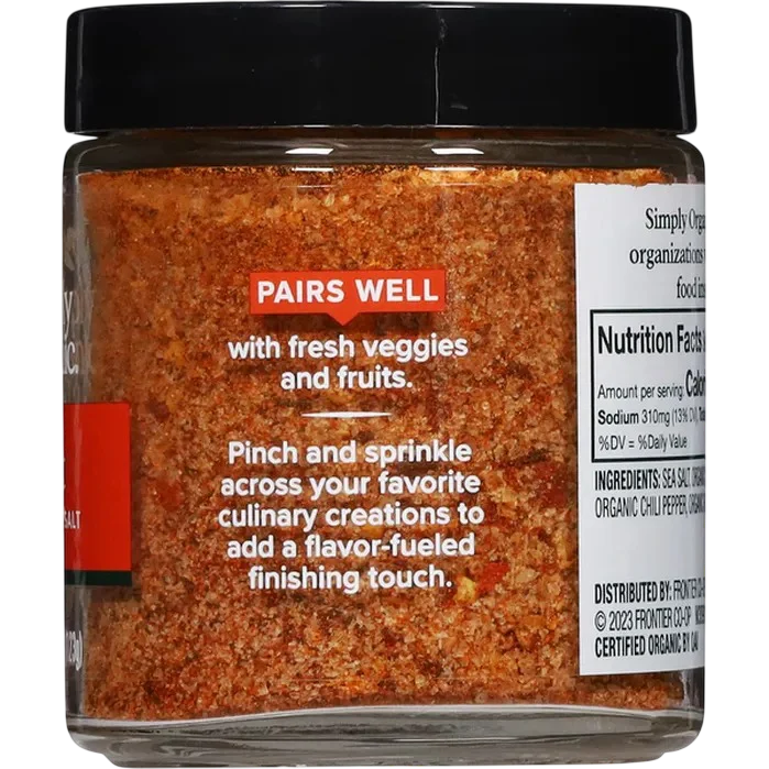 Organic Hot Finishing Salt