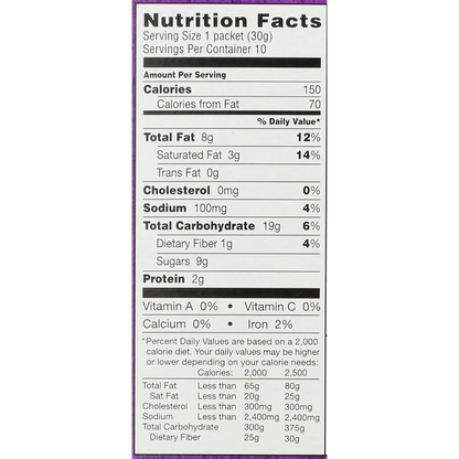 Organic Chocolate Chip Cookie Bites (10 CT)
