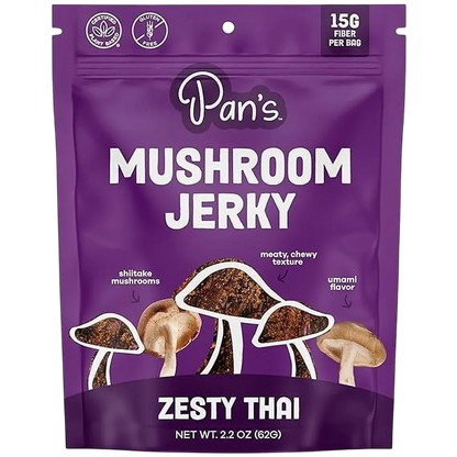 Zesty Thai Mushroom Jerky