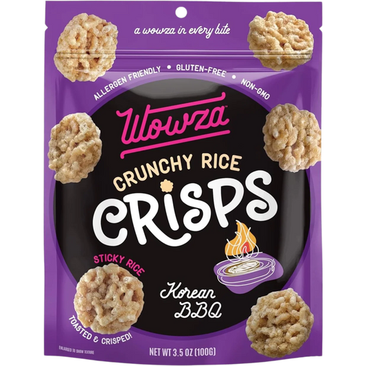 Korean BBQ Crunchy Rice Crisps