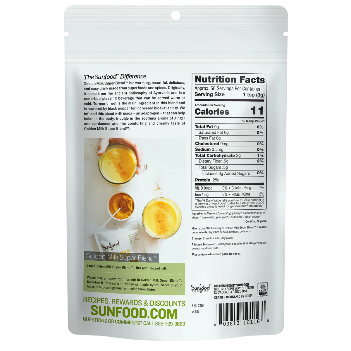 Organic Golden Milk Super Blend