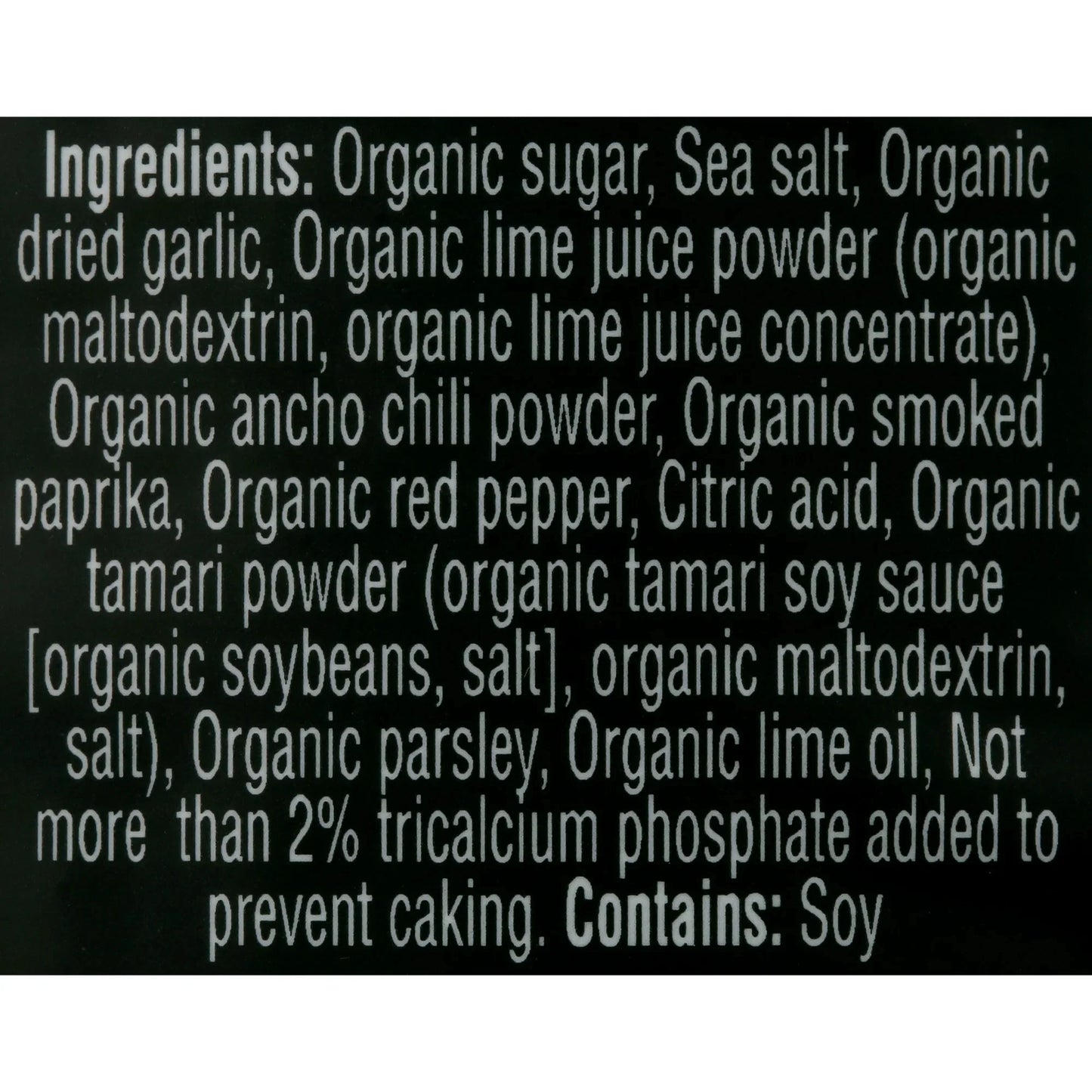 Organic Chili Lime Grilling Seasoning