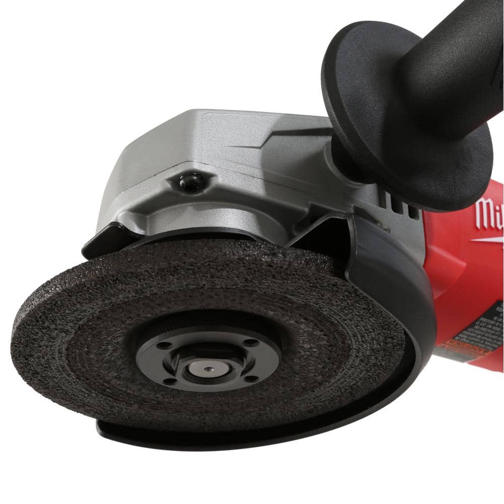 11 Amp Corded 4-1/2 in. Small Angle Grinder with Lock-On Paddle Switch