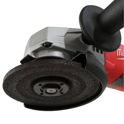 11 Amp Corded 4-1/2 in. Small Angle Grinder with Lock-On Paddle Switch