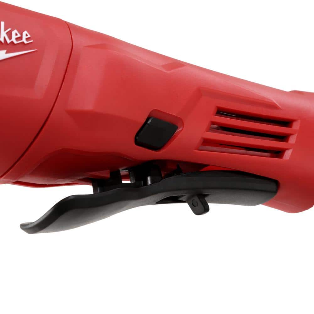 11 Amp Corded 4-1/2 in. Small Angle Grinder with Lock-On Paddle Switch