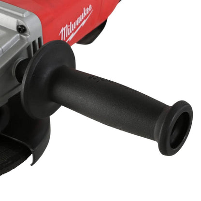 11 Amp Corded 4-1/2 in. Small Angle Grinder with Lock-On Paddle Switch