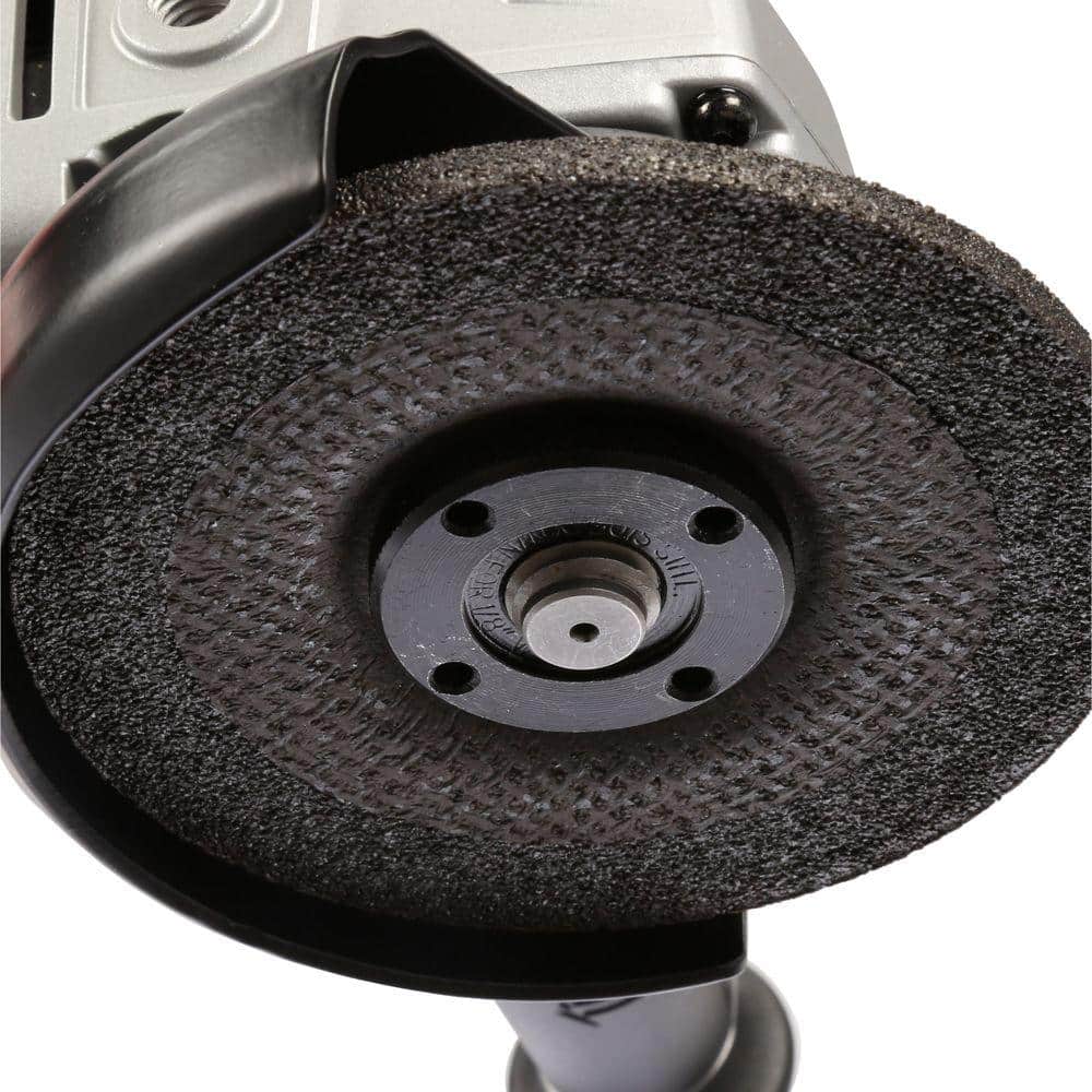 11 Amp Corded 4-1/2 in. Angle Grinder with Paddle and Lock-on Switch