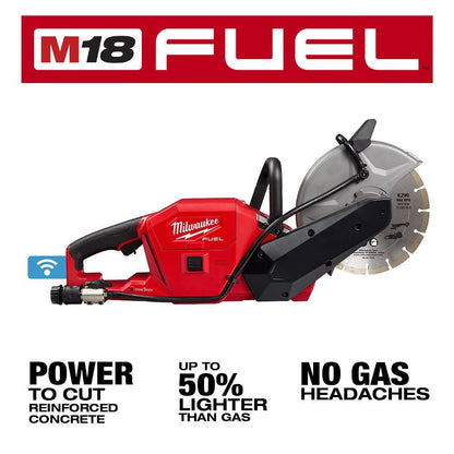 M18 FUEL ONE-KEY 18V Lithium-Ion Brushless Cordless 9 in. Cut Off Saw (Tool-Only)
