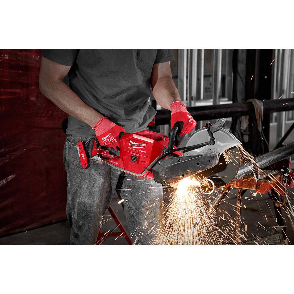 M18 FUEL ONE-KEY 18V 9 in. Lithium-Ion Brushless Cordless Cut Off Saw with HIGH OUTPUT 8.0 Ah Battery