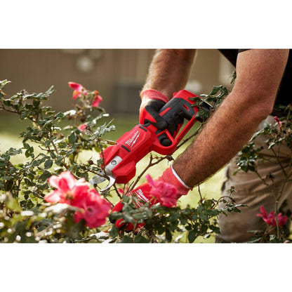 M12 12V Lithium-Ion Cordless Brushless Pruner Shears w/(2) 5.0 Ah High Output Battery, Charger