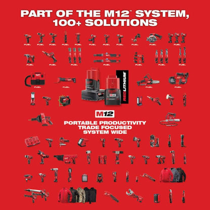 M12 FUEL 12V Lithium-Ion Brushless Cordless 3/8 in. Extended Reach High Speed Ratchet Kit