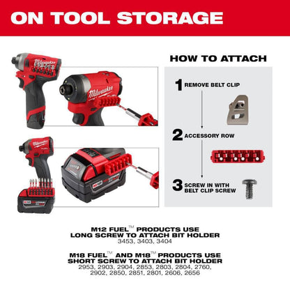 SHOCKWAVE Impact-Duty Alloy Steel Screw Driver Bit Set (100-Piece)
