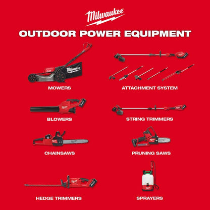 M18 FUEL Brushless Cordless 21 in. Walk Behind Self-Propelled Mower with (2) 12Ah Battery, Charger & Dual Battery Blower