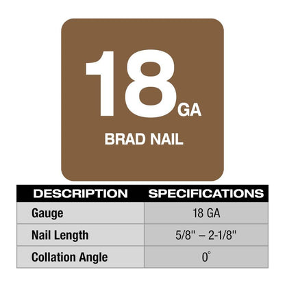 M18 FUEL Brushless Cordless 18-Gauge Brad Nailer w/M18 FUEL Brushless Cordless 15-Gauge Angled Finish Nailer
