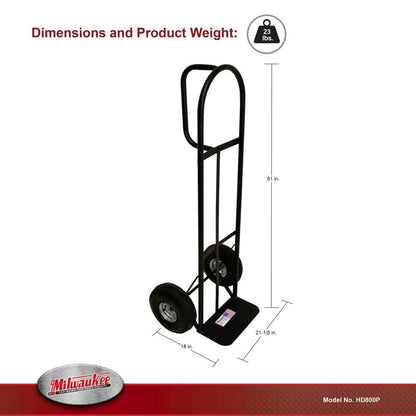 800 lb. Capacity D-Handle Hand Truck