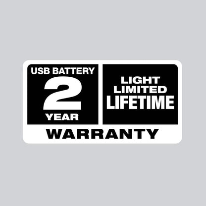500 Lumens LED Pivoting REDLITHIUM USB Flashlight & 500 Lumens LED Pivoting REDLITHIUM USB Flashlight (2-Pack)