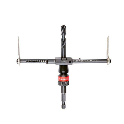 2 in. to 7 in. Black Oxide Adjustable Hole Saw Cutter