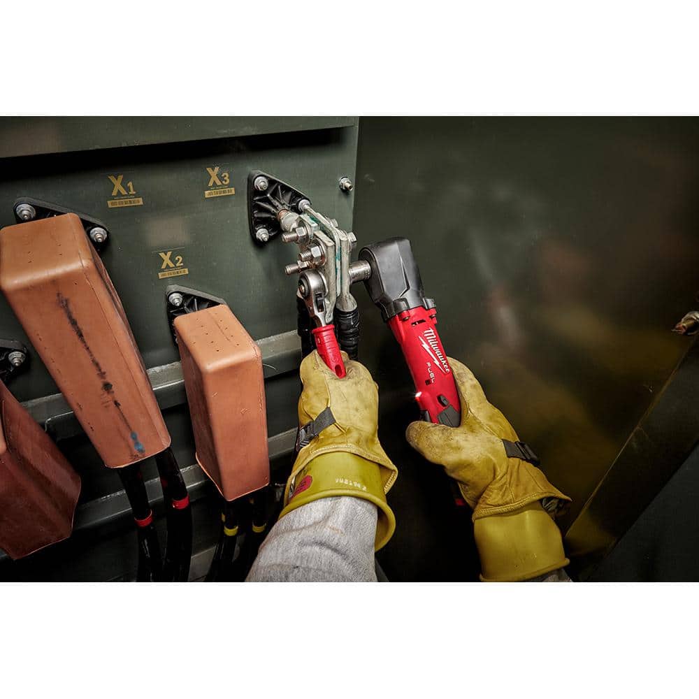 M12 FUEL 12V Lithium-Ion Brushless Cordless 3/8 in. Right Angle Impact Wrench (Tool-Only)