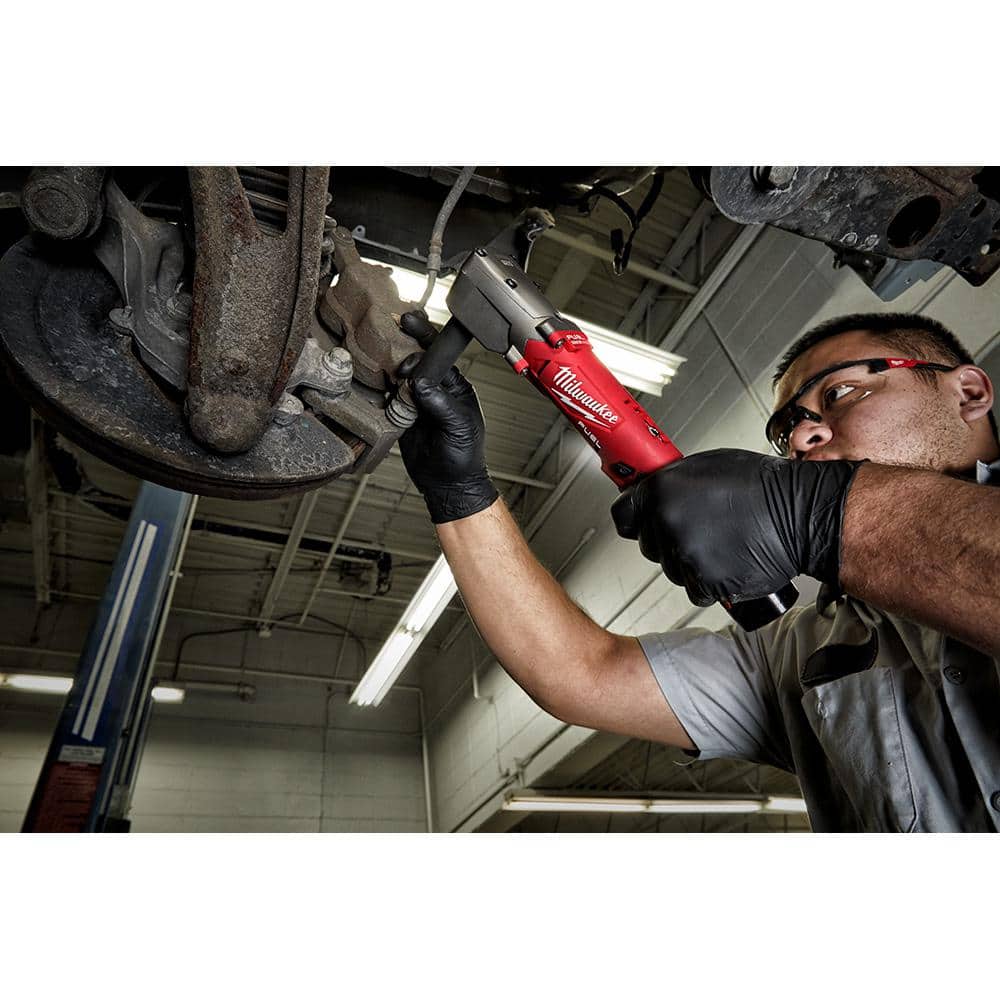 M12 FUEL 12V Lithium-Ion Brushless Cordless 3/8 in. Right Angle Impact Wrench (Tool-Only)