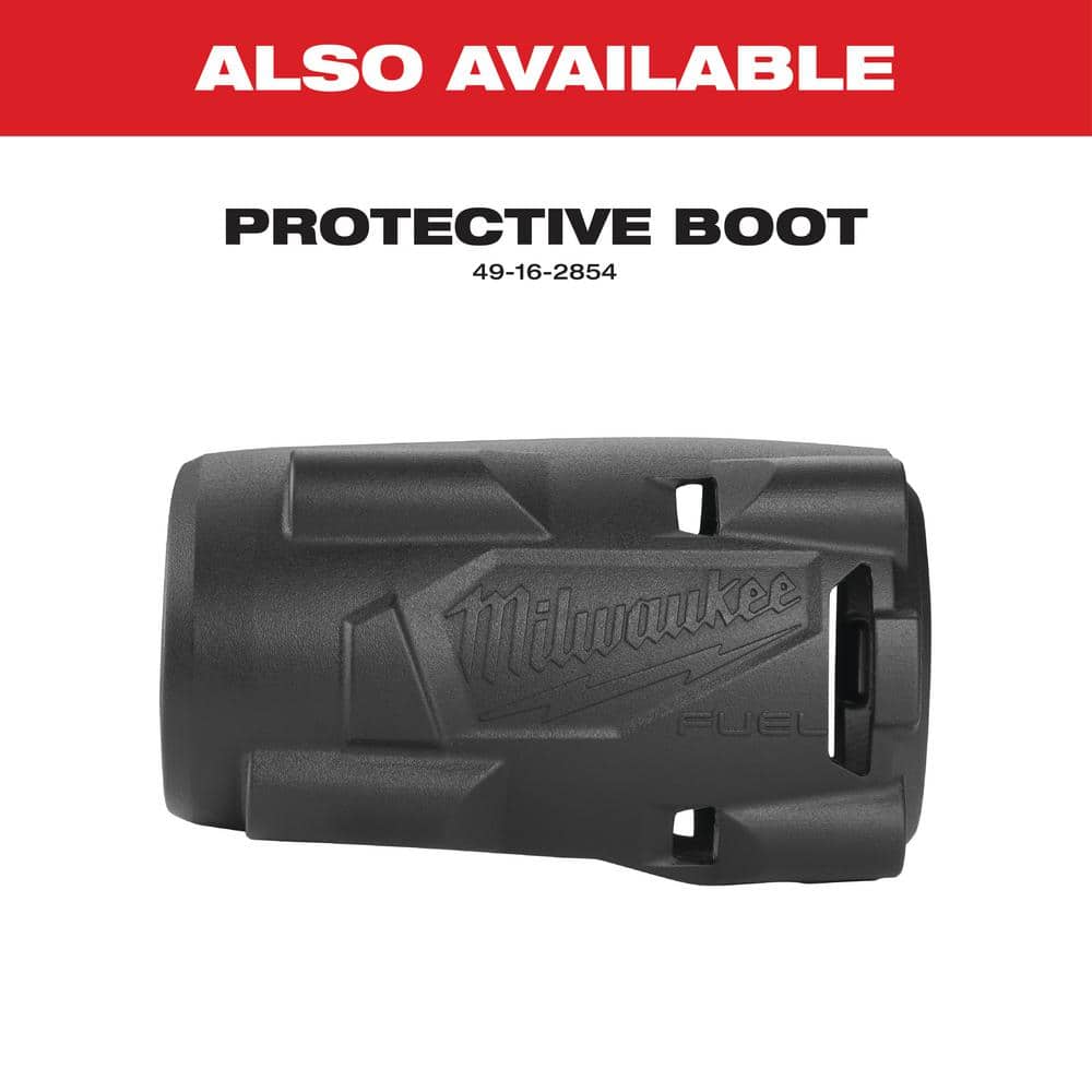 M18 FUEL GEN-3 18V Lithium-Ion Brushless Cordless 1/2 in. CP Impact Wrench w/Friction Ring w/5.0 ah Resistant Battery