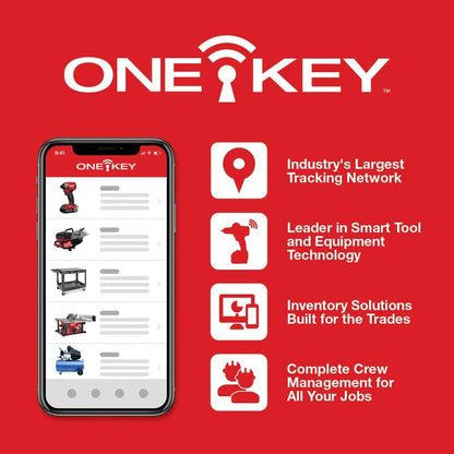 M18 FUEL ONE-KEY 18V Lithium-Ion Brushless Cordless 1 in. Impact Wrench with Friction Ring (Tool-Only)