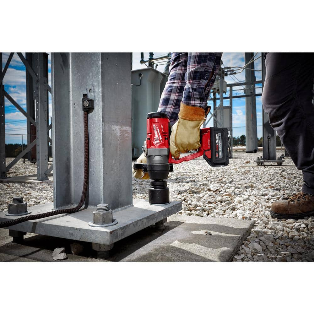 M18 FUEL ONE-KEY 18V Lithium-Ion Brushless Cordless 1 in. Impact Wrench with Friction Ring (Tool-Only)