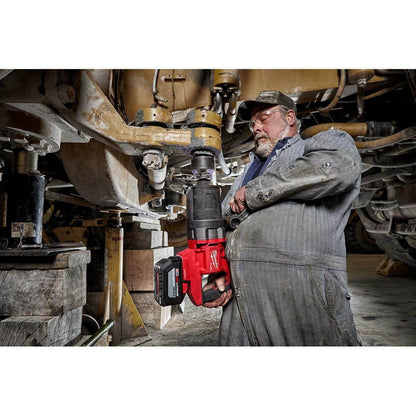 M18 FUEL 18V Lithium-Ion Brushless Cordless 1 in. Impact Wrench with D-Handle (Tool-Only)
