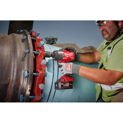 M18 FUEL 18V Lithium-Ion Brushless Cordless 1/2 in. Impact Wrench with Friction Ring (2-Tool)