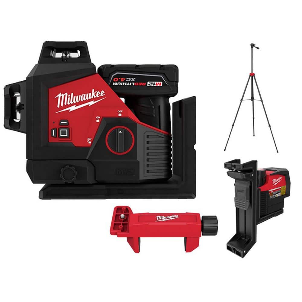 New 360° 3-plane laser from Milwaukee Tool model 3642-21.