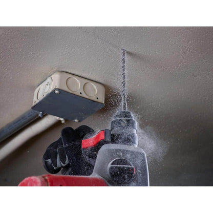 1/4 in. x 6 in. 2-Cutter SDS-PLUS Carbide Drill Bit