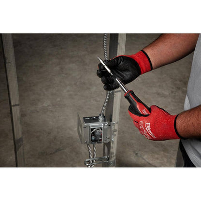 11-in-1 Multi-Tip Combination Screwdriver with Square Drive Bits