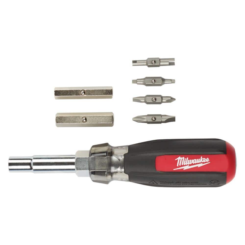 13-in-1 Multi-Tip Cushion Grip Combination Screwdriver