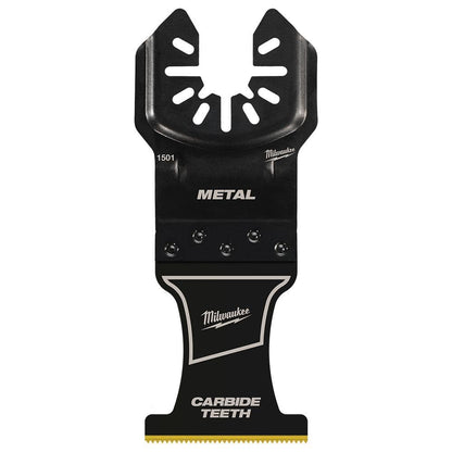 1-3/8 in. Carbide Universal Fit Extreme Metal Cutting Multi-Tool Oscillating Blade (2-Pack)