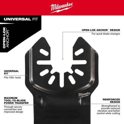 Universal Fit OPEN-LOK Diamond MAX Diamond Grit Grout Removal Multi-Tool Blade (1-Pack)