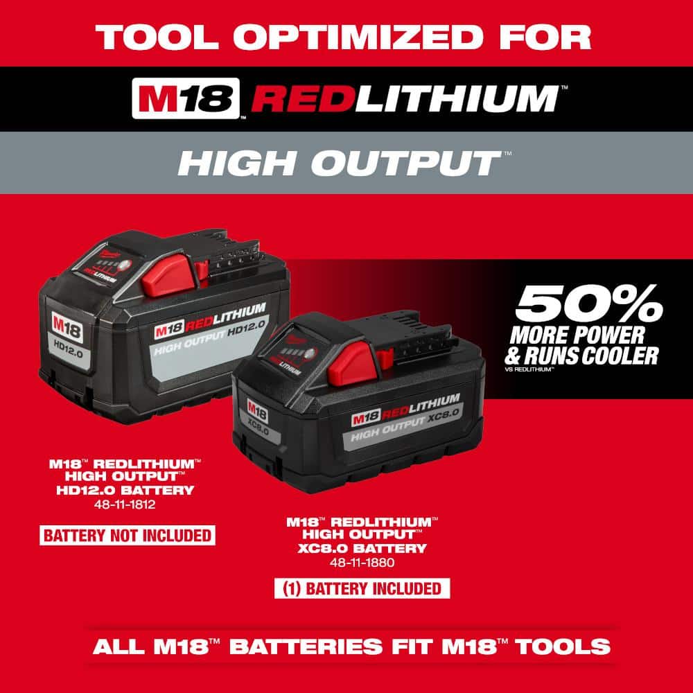 M18 FUEL 18V Lithium-Ion Brushless Cordless QUIK-LOK String Trimmer/Blower Combo Kit w/Pole Saw Attachment (3-Tool)