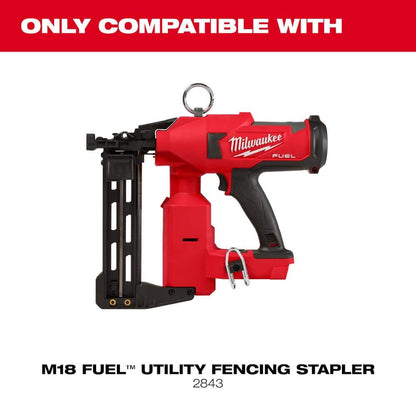 1-1/2 in. 9-Gauge Galvanized Staples for M18 FUEL Utility Fencing Stapler (960 Per Box)