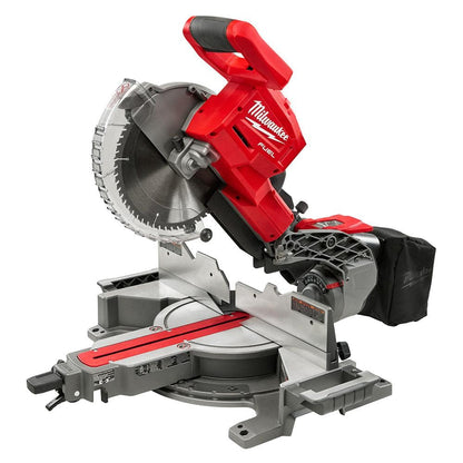 M18 FUEL ONE-KEY 18-Volt Lithium-Ion Brushless Cordless 8-1/4 in. Table Saw with Stand and 10 in. Miter Saw with Stand