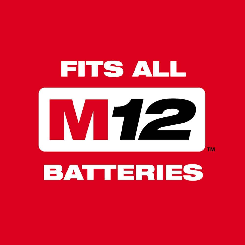 M12 12V Lithium-Ion Compact 2.0 Ah Battery Pack (2-Pack) Starter Kit with Charger