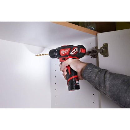 M12 12V Lithium-Ion Cordless Combo Kit with Two 2.0Ah Batteries, Charger and Bag (5-Tool)