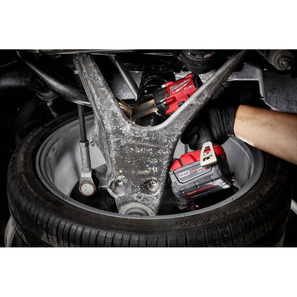 M18 FUEL 18V Lithium-Ion Brushless Cordless Grinder & 3/8 in. Impact Wrench Combo Kit (2-Tool) w/ Two 5Ah Batteries