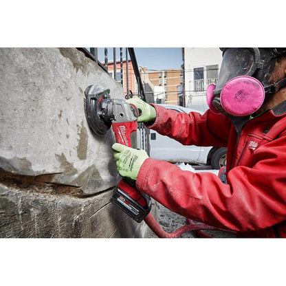 M18 FUEL 18V Lithium-Ion Brushless Cordless Grinder & 3/8 in. Impact Wrench Combo Kit (2-Tool) w/ Two 5Ah Batteries