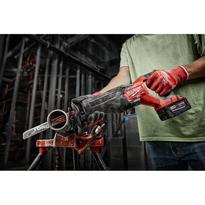 M18 FUEL 18V Lithium-Ion Brushless Cordless Combo Kit (5-Tool) with Two 5.0 Ah Batteries, 1 Charger 1 Tool Bag